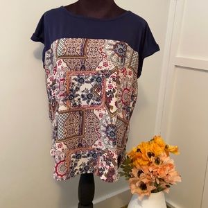 Rewind Floral Tunic T-Shirt